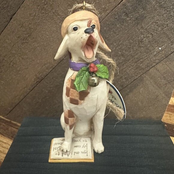 Jim Shore Other - Jim Shore Heartwood Creek 2008 Christmas Caroling  Labrador Ornament NWT 4011162